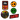 The Living Tombstone patch set of 5